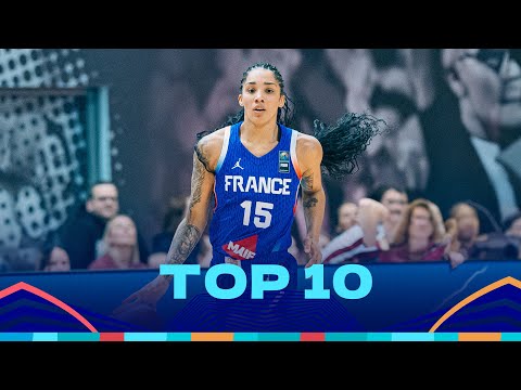 Top 10 Plays🔥FIBA #EuroBasketWomen 2025 Qualifiers