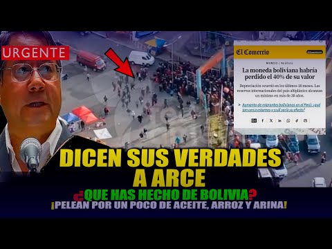 DICEN DURAS VERDADES A ARCE