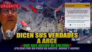 DICEN DURAS VERDADES A ARCE