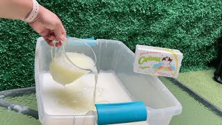 10 litros de jabón líquido utilizando solo UNA barra de jabón.💰🧼 CARISMA