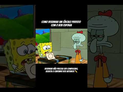 COMO DESENHAR com o Bob Esponja ✏️