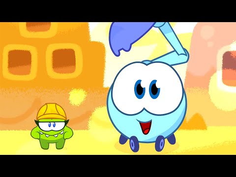 Câu chuyện của Om Nom - Nibble Nom 💯 Hộp cát 💯 Phim Hoạt Hình Vui Nhộn Cho Trẻ Em
