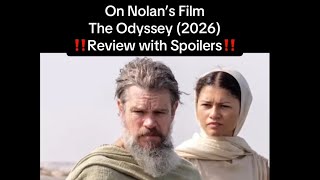 The Odyssey (2026) - mini-review with SPOILERS