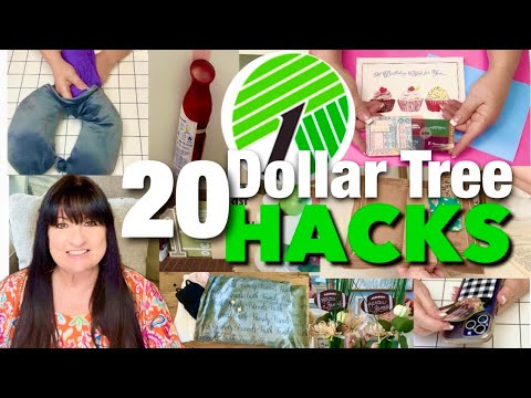 20 😱 ALL NEW 😱 DOLLAR TREE HACKS TIPS & TRICKS FOR YOUR HOME | SMALL SPACES