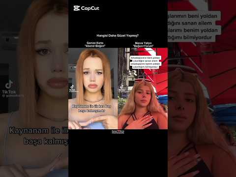Merve ve Gamze Buluşmuş!!(İroni)💓@GamzeKarta @merveyalcinofficial#duet #shortvideo #shorts #dance