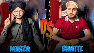 Plumber mirza VS Bhatti | 3 sawal mai manji thik  gai 🥴