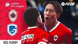 Royal Antwerp vs KRC Genk - Pro League, Conference League Playoff 2026 Full Game Highlights