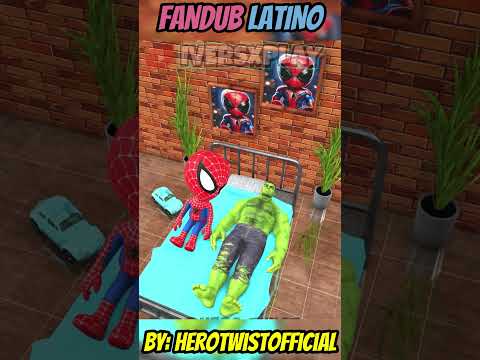 Bebé Spiderman NO PUEDE DORMIR por CULPA de HULK 😭