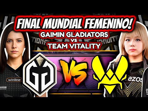 ¡GRAN FINAL MUNDIAL FEMENINO MOBILE LEGENDS 2025! GAIMIN GLADIATORS vs TEAM VITALITY