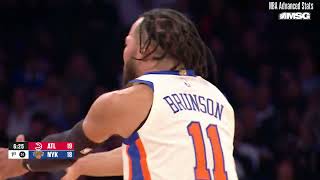 Jalen Brunson Highlights vs ATL (01/02/2026) - Career Game #518