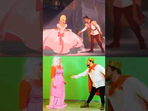 The princess and the frog dance with the prince #SHORTS