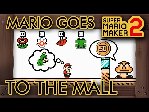 Super Mario Maker 2 - Mario Goes to the Mall