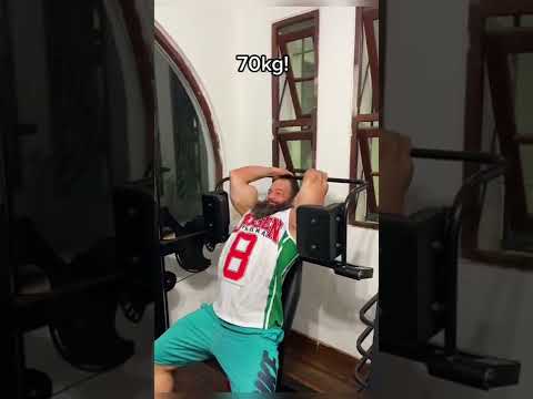 TESTANDO A MÁQUINA NOVA DA ACADEMIA DO MARCÃO 🙂✨
