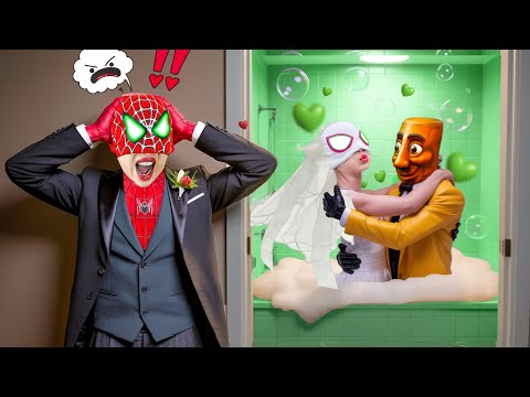 Tung Tung Sahur Tricks Spider-Man! Wedding Ruined?! 💔😱 | Spider-man: Into The Spider-verse 2025