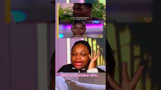 Best heartbreaker won… #LoveIsland #loveislanduk #dami #indiyah #weneedtotalk