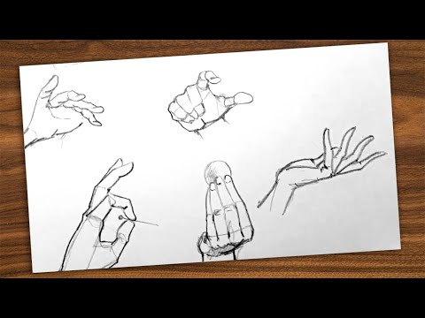 Tutorial drawing anime hand for beginners (ANATOMY) | lesson 7 | Draw so easy Anime