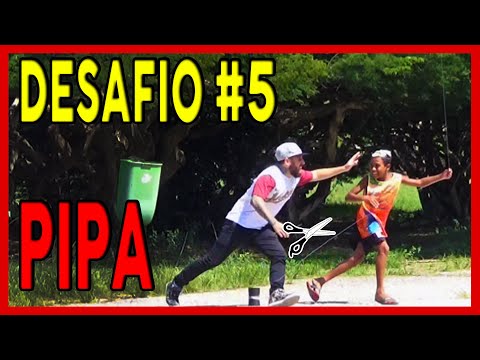 PASSANDO A TESOURA NA PIPA DOS MULEKE! DESAFIO #5