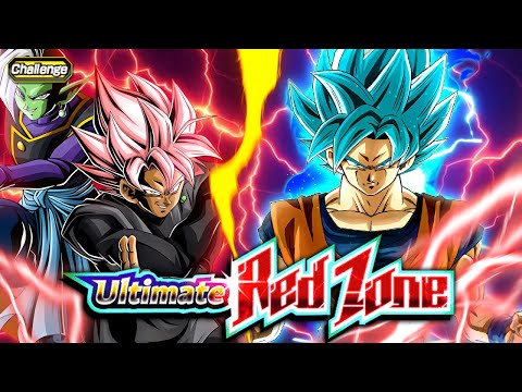 LR GOKU BLACK + ZAMASU VS. BLUE GOKU! THE ULTIMATE RED ZONE! (DBZ: Dokkan Battle)
