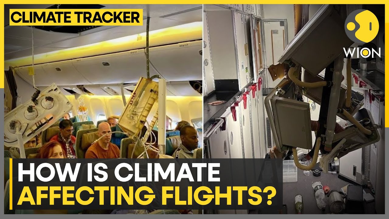 Climate change making turbulence worse? | WION Climate Tracker