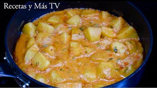 Papas Al Ajillo En Una Salsa Riquisíma y Diferente
