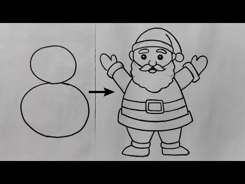 how to draw santa claus step by step,christmas drawing,merry christmas drawing,santa claus drawing,