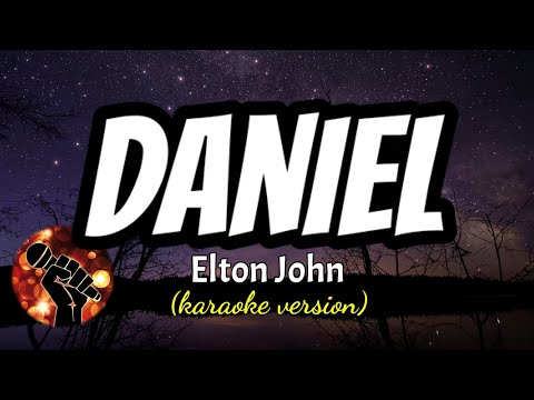 DANIEL – ELTON JOHN (karaoke version)