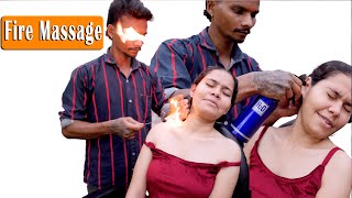 Ultimate Ear Cleaning & Fire Massage by Master Cracker | Indian ASMR Therapy