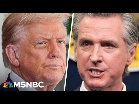YouTube video thumbnail: Trump Vowing Lawsuit Against California Redistricting Is ‘Unbelievably Hypocritical’