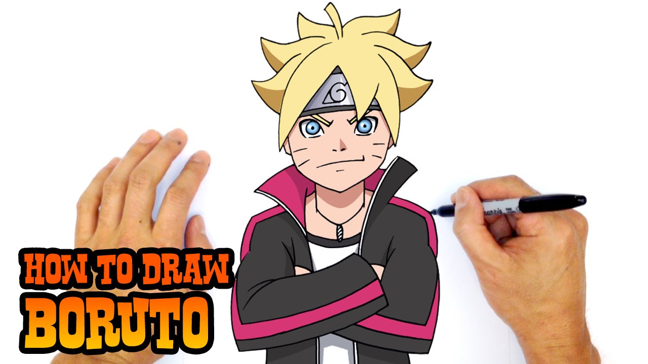 How to Draw Boruto - Naruto Shippuden