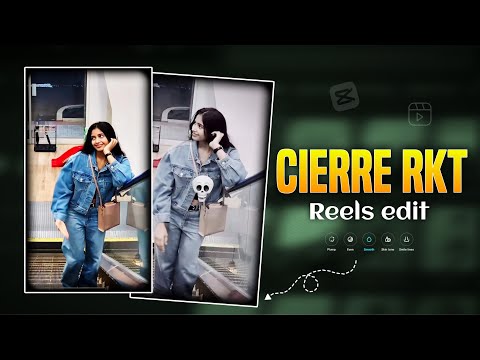 Cierre Rkt Remix Song Reels Editing | Skull Emoji Video Editing | 💀 Emoji Reels Editing In Capcut