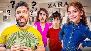 PAPÁ le COMPRA a DANIELA el OUTFIT para EL PRIMER DÍA de ESCUELA|4PLUSONE
