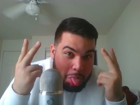 ASMR Mouth tapping, tongue tapping, mouth sounds, kisses