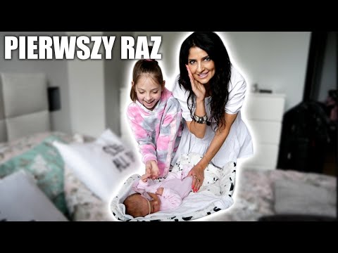 BABCIA PIERWSZY RAZ ZOBACZYŁA WNUCZKĘ. *emocjonalne.