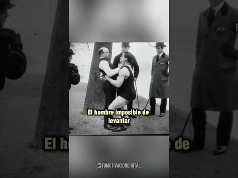 NADIE podía levantar a este hombre del suelo 😱 #datoscuriosos