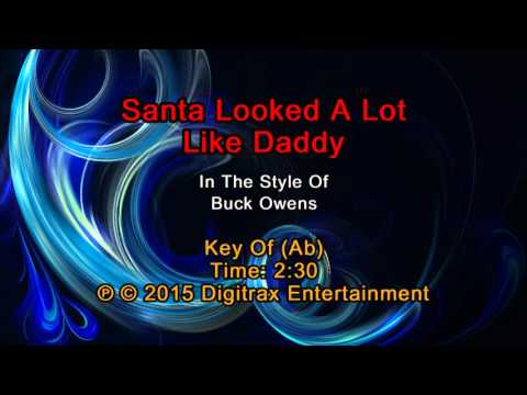 Buck Owens – Santa Looked A Lot Like Daddy (Backing Track)