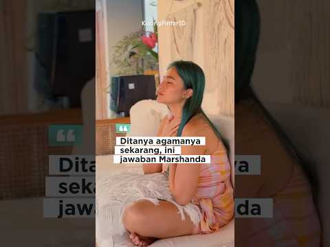 BIKIN NETIZEN R!BUT! Ini jawaban Marshanda saat ditanya apa agamanya