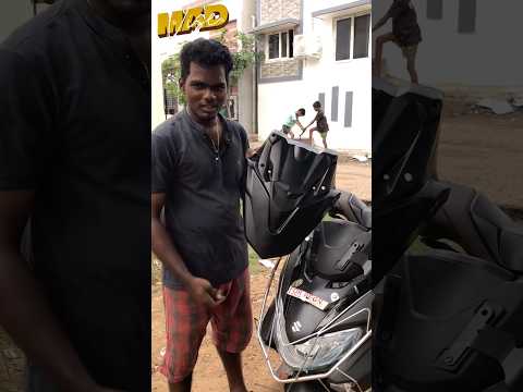 Burgman Bike front Modification #diyprojects #reels #tamilshorts #shorts