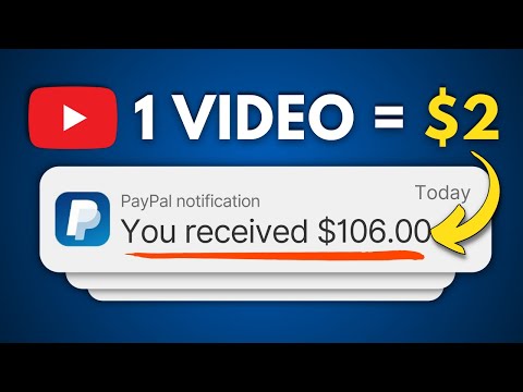 Make $2.00 PER YOUTUBE VIDEO Watched – Earn Money Online Fast!