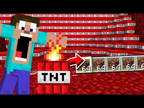 EXPLODING THE NETHER To Find Netherite In Minecraft !!