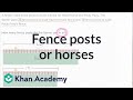 Exploring Addition and Subtraction with Fence Posts