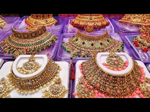 Artificial jewellery wholesale market sadar bazar || oxidised jewellery wholesale sadar bazar
