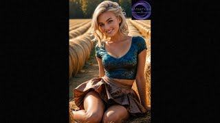 Making Hay While The Sun Shines. The 20 Best Skirts & Tops For Hay Makers. AI ART LookBook #229