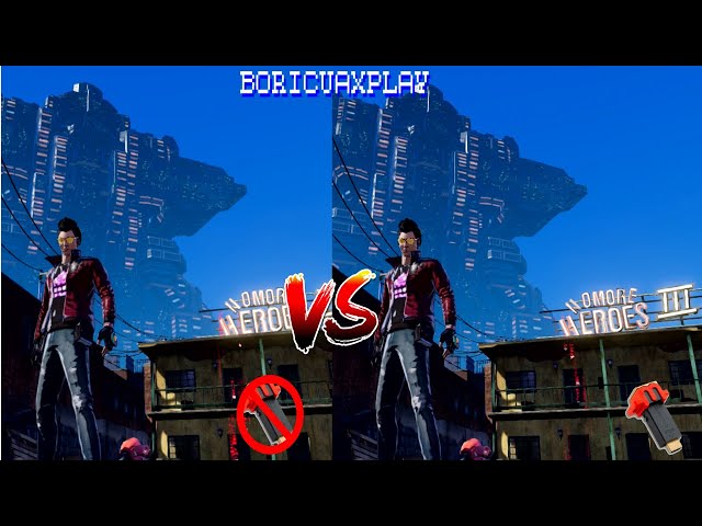 No More Heroes 3 mClassic Comparison