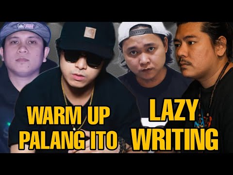 ABRA NAG WAWARM UP PALANG SA DALAWANG TRACK | TIPSY D HUMIHINA NA SA BATTLE RAP