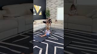 Dad and son are mad at her for doing splits #shorts
