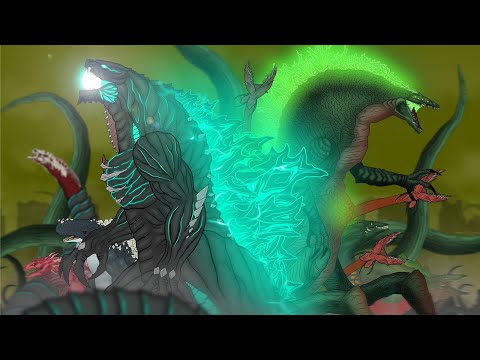 Shinultidary Godzilla Earth, Axolotlzilla,Spermwhalezilla vs Shin Biozilla | ANIMATION | FINAL PART