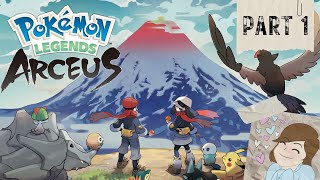 Pokemon Legends: Arceus (First Playthrough) | Twitch VOD | Part 1