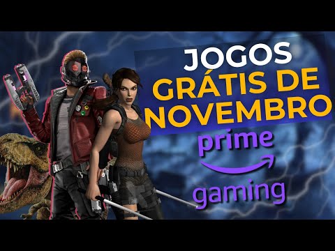 PRIME GAMING: jogos GRÁTIS de NOVEMBRO!