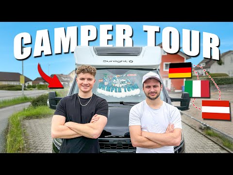 ES GEHT LOS!😍🔥START DER CAMPER TOUR 2025 mit CARLOS! ⛺| Tag 1