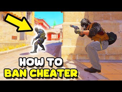 HOW TO BAN A CHEATER from enemy team? - CS2 BEST MOMENTS #31